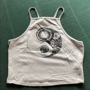 PacSun high neck crop top